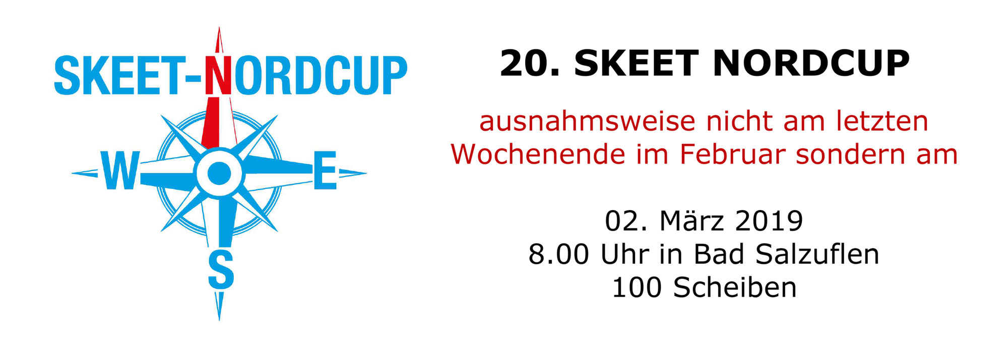 Der Nordcup – das erste Turnier 2019!