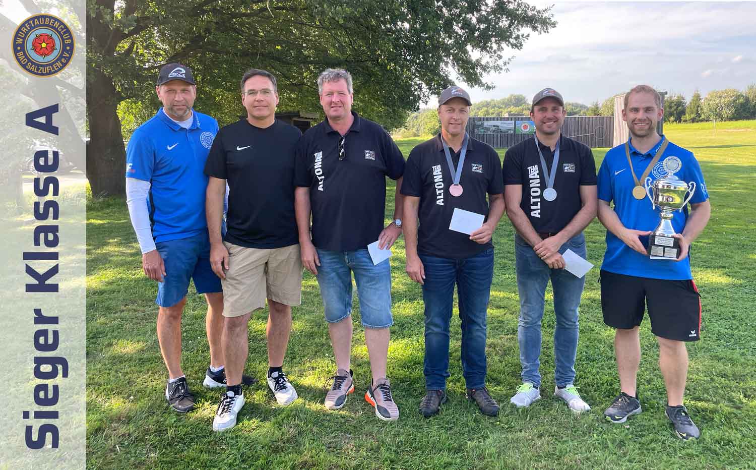 Siegerfoto Klasse A – 100 Scheiben-Skeet-Turnier 2024