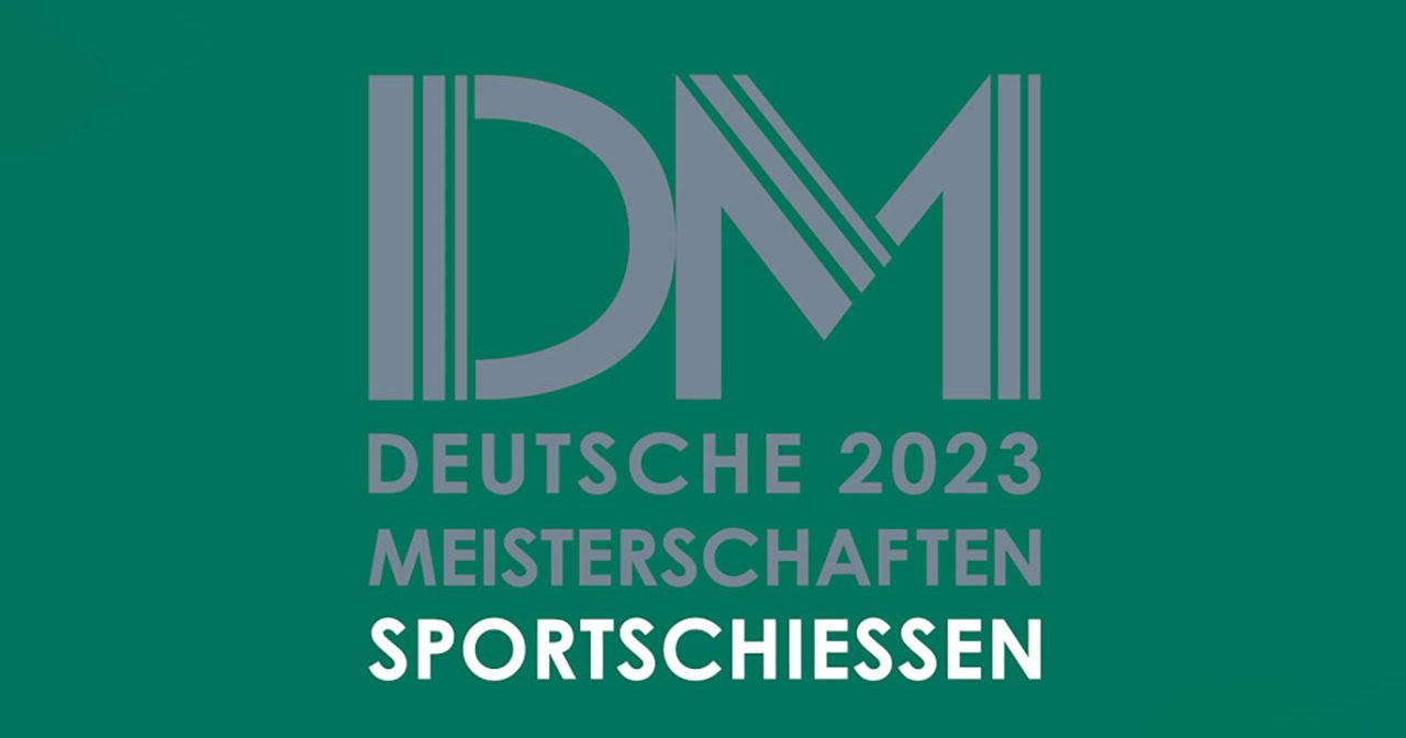Logo der Deutschen Meisterschaft im Sportschießen 2023