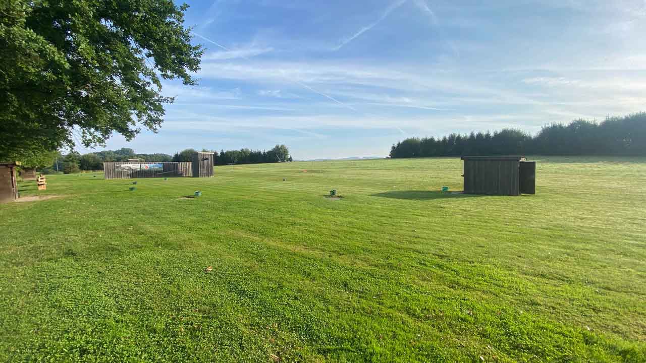 Der B-Stand für sportlich Skeet des WTC Bad Salzuflen