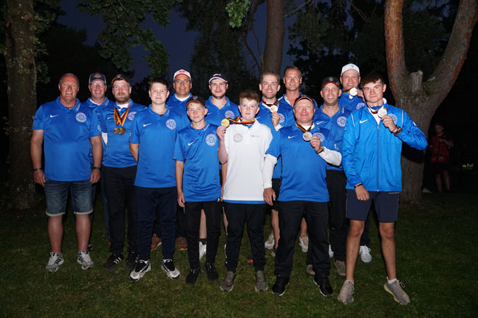 Gruppenfoto der Teilnehmer des WTC an der DM 2021