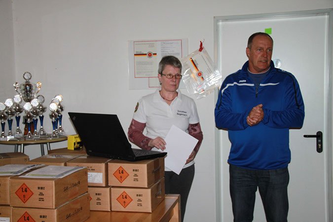 Ansprache zur Siegerehrung von Heiner Ehle und Dorothea Begemann