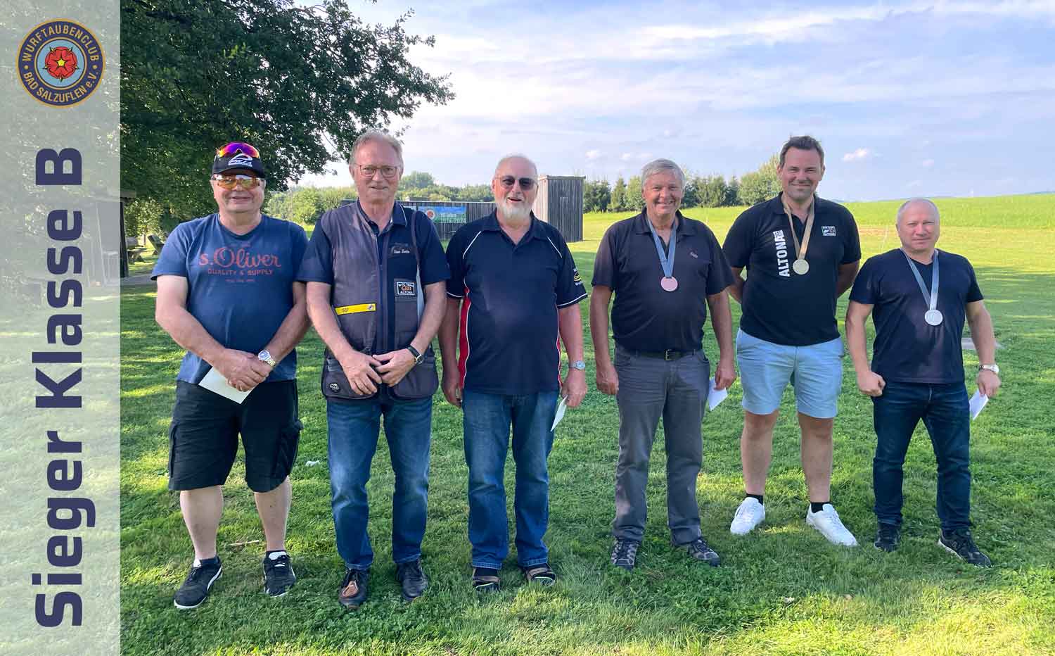 Siegerfoto Klasse B – 100 Scheiben-Skeet-Turnier 2024