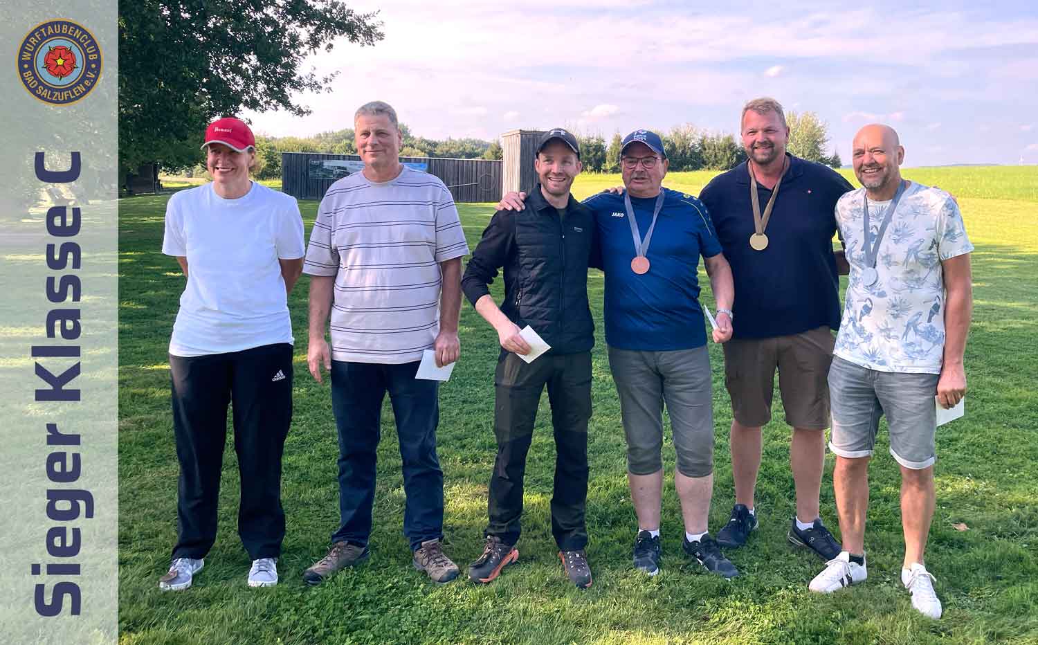 Siegerfoto Klasse C – 100 Scheiben-Skeet-Turnier 2024