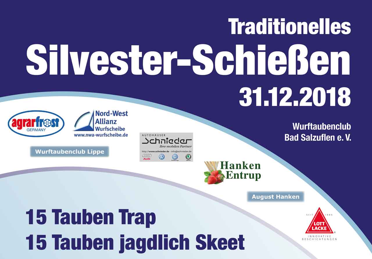 Hans Vietmeier gewinnt das letzte Turnier des Jahres 2018!