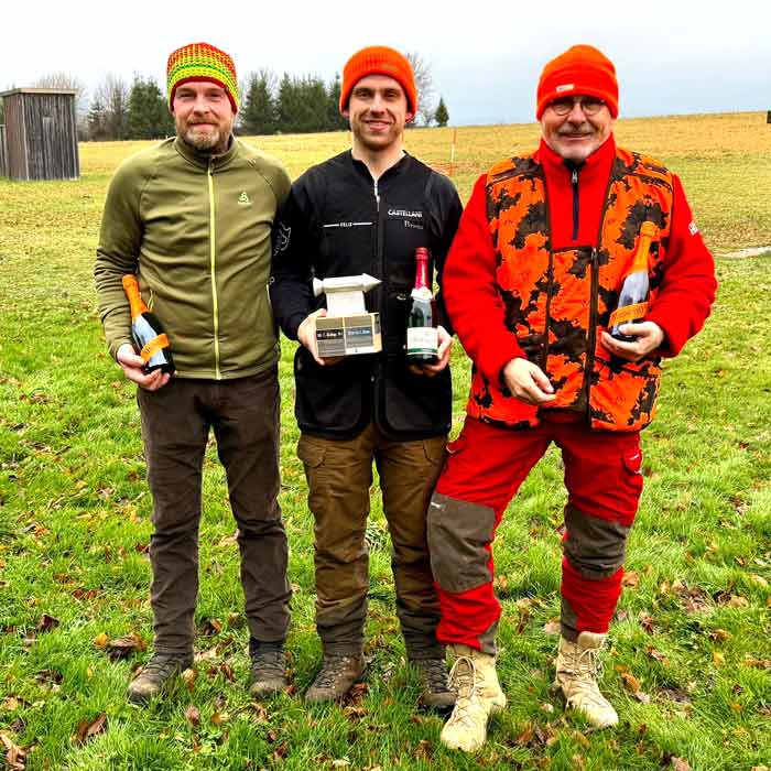 Sieger (Platz 1 – 3) Silvesterschießen 2025